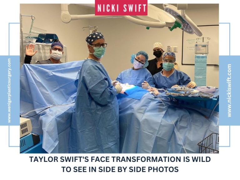 Taylor Swift’s Face Transformation Is Wild To See In Side By Side Photos