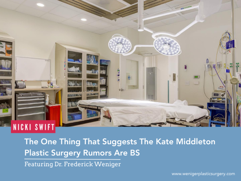 The One Thing That Suggests The Kate Middleton Plastic Surgery Rumors Are BS